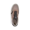 Rieker Herresneaker Lav Platin Gra-Noddebrun