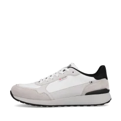 Rieker Herresneaker Lav Perlehvid Gra