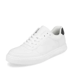 Rieker Herresneaker Lav Ren Hvid