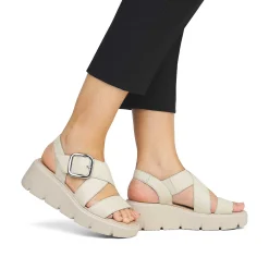 Rieker Kilesandaler Til Kvinder, Sandbeige