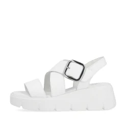 Rieker Kilesandaler Til Kvinder Antique White