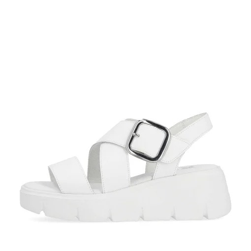 Rieker Kilesandaler Til Kvinder Antique White