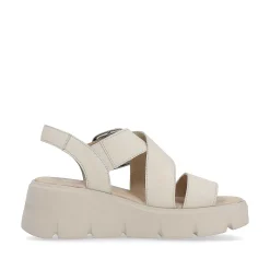 Rieker Kilesandaler Til Kvinder, Sandbeige