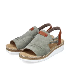 Rieker Kile-Sandaler Til Kvinder Kakigronne