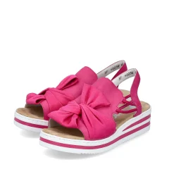 Rieker Kile-Sandaler Til Kvinder, Blodpink