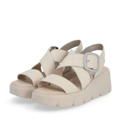 Rieker Kilesandaler Til Kvinder, Sandbeige