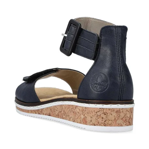 Rieker Kile-Sandaler Til Kvinder Marinebla