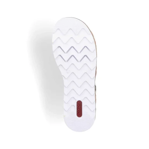 Rieker Kile-Sandaler Til Kvinder Beige Metallic