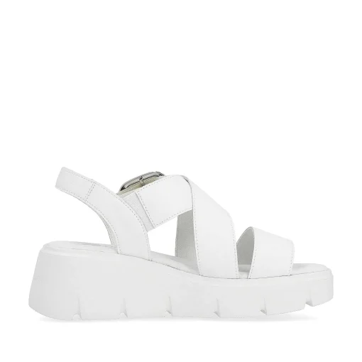 Rieker Kilesandaler Til Kvinder Antique White