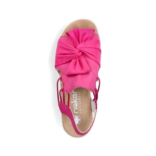 Rieker Kile-Sandaler Til Kvinder, Blodpink