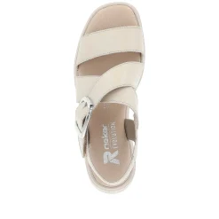 Rieker Kilesandaler Til Kvinder, Sandbeige