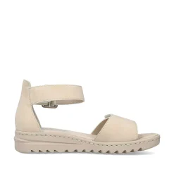 Rieker Kilesandaler Til Kvinder Lys Beige