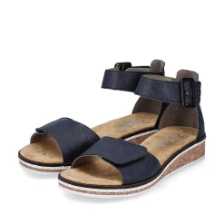 Rieker Kile-Sandaler Til Kvinder Marinebla
