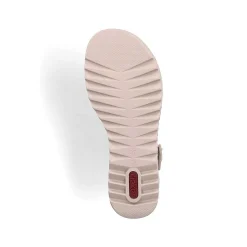 Rieker Kilesandaler Til Kvinder Lys Beige