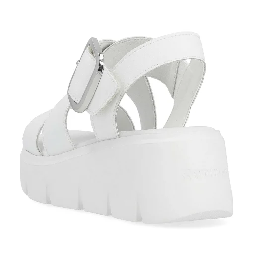 Rieker Kilesandaler Til Kvinder Antique White