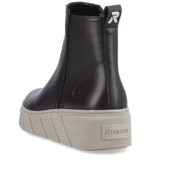 Rieker Korte DameStøvler Deep Black