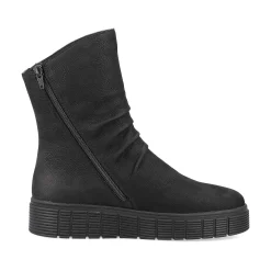 Rieker Korte DameStøvler Deep Black