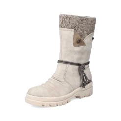 Rieker Korte DameStøvler Lys Beige