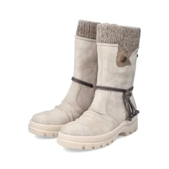 Rieker Korte DameStøvler Lys Beige