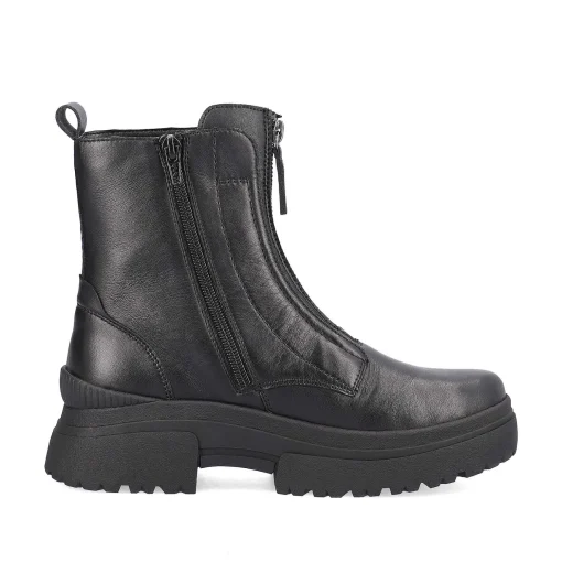 Rieker Korte DameStøvler Midnight Black