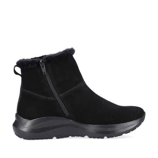 Rieker Korte DameStøvler Midnight Black
