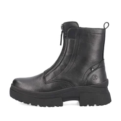Rieker Korte DameStøvler Midnight Black