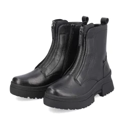 Rieker Korte DameStøvler Midnight Black