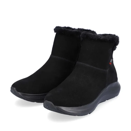 Rieker Korte DameStøvler Midnight Black