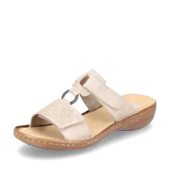 Rieker Kvinders Muldyr Clay Beige