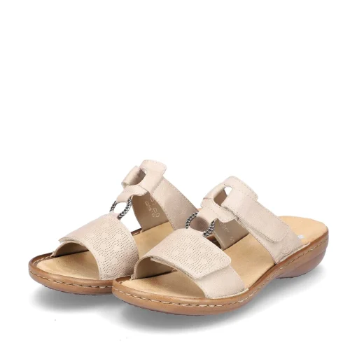 Rieker Kvinders Muldyr Clay Beige