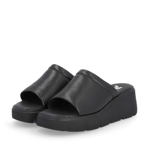 Rieker Kvinders Muldyr Deep Black
