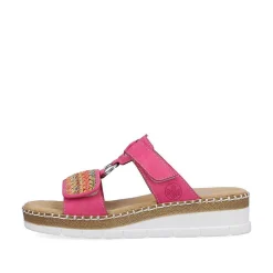 Rieker Kvinders Muldyr Flamingo Pink