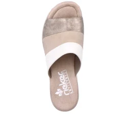 Rieker Kvinders Muldyr Lys Beige
