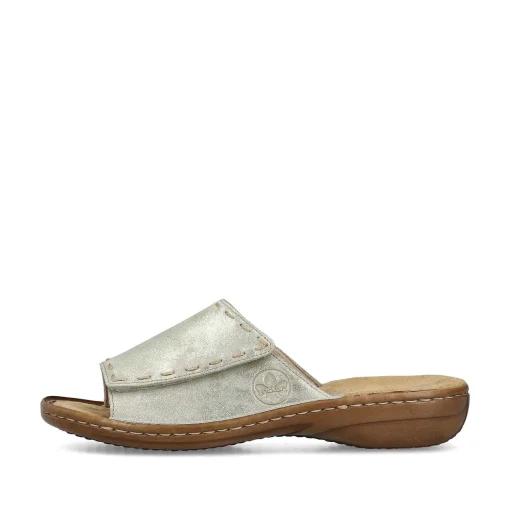 Rieker Kvinders Muldyr Lys Beige