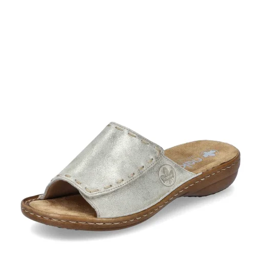 Rieker Kvinders Muldyr Lys Beige