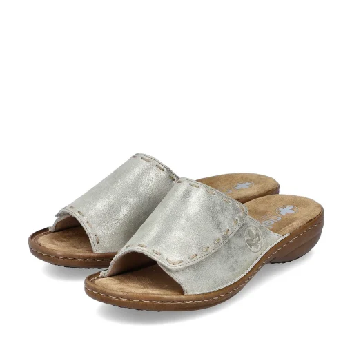 Rieker Kvinders Muldyr Lys Beige