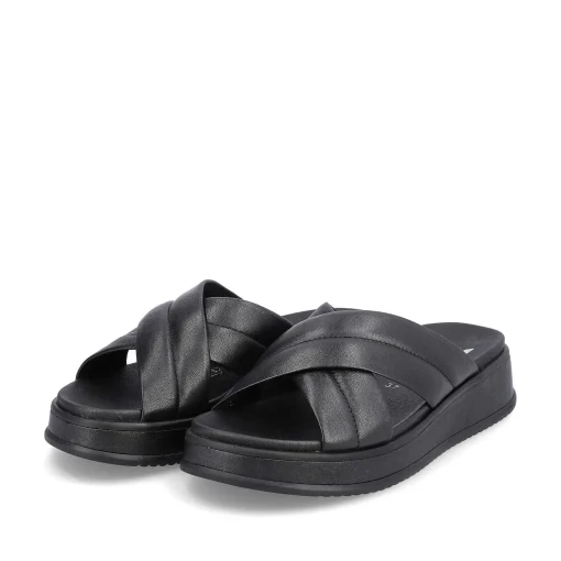 Rieker Kvinders Muldyr Midnight Black