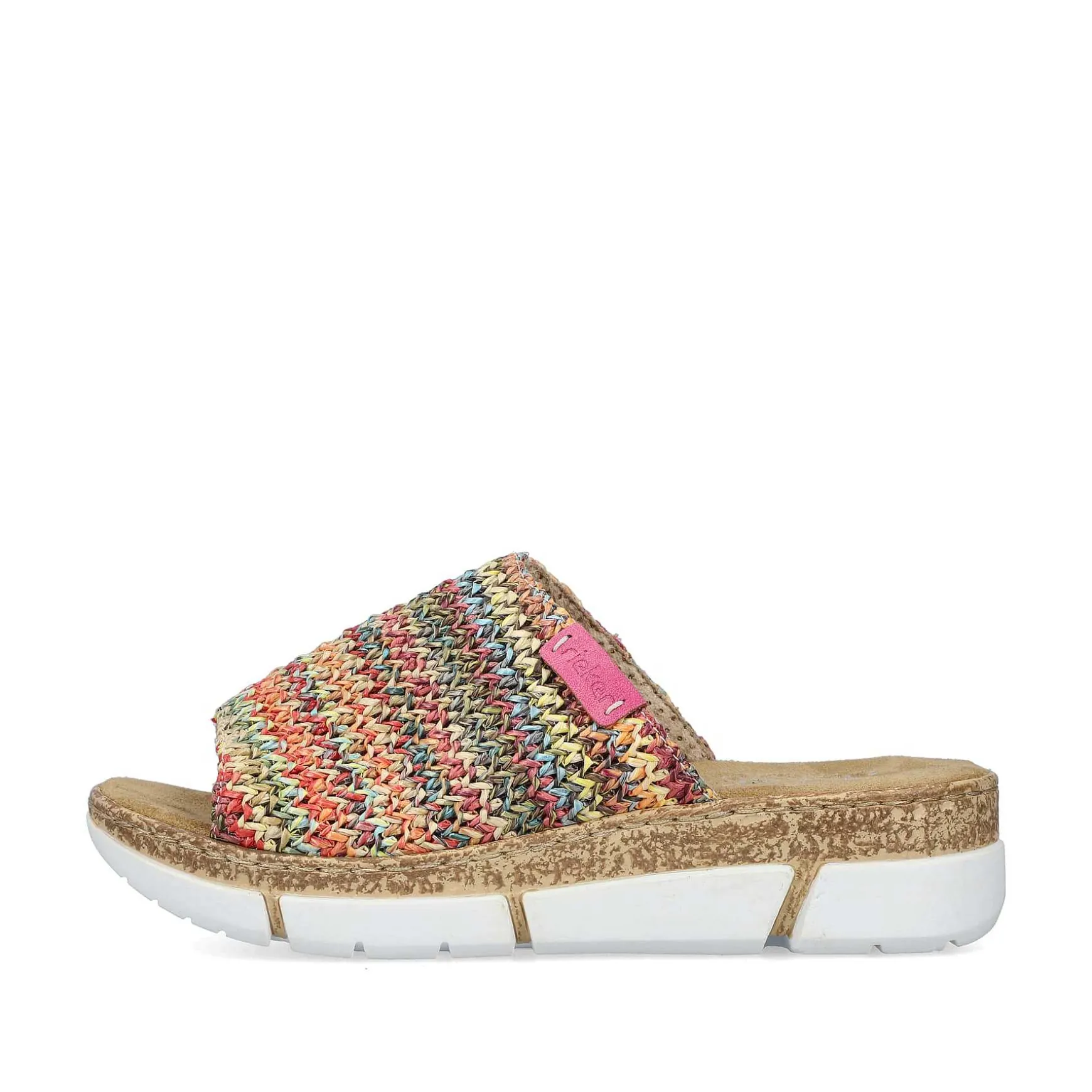 Rieker Kvinders Muldyr Multi-Lysebrune