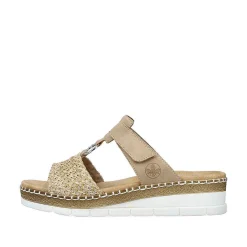 Rieker Kvinders Muldyr Sandbeige