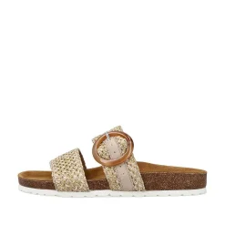 Rieker Kvinders Muldyr Sandbeige