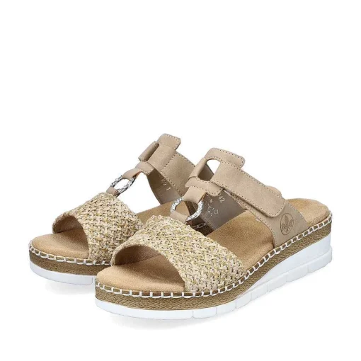 Rieker Kvinders Muldyr Sandbeige