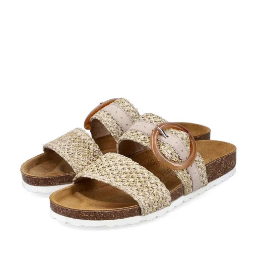 Rieker Kvinders Muldyr Sandbeige