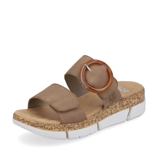 Rieker Kvinders Muldyr Sandbeige