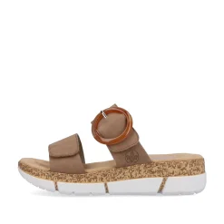 Rieker Kvinders Muldyr Sandbeige
