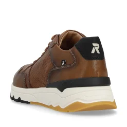 Rieker Lav Noddebrune Sneakers Til Mænd
