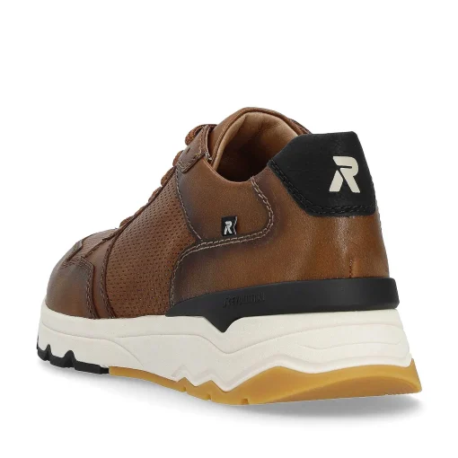 Rieker Lav Noddebrune Sneakers Til Mænd