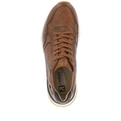 Rieker Lav Noddebrune Sneakers Til Mænd