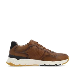 Rieker Lav Noddebrune Sneakers Til Mænd