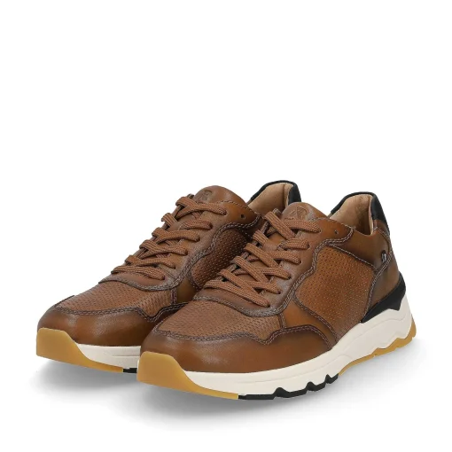 Rieker Lav Noddebrune Sneakers Til Mænd