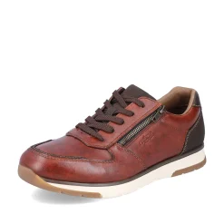 Rieker Lav Sneaker Til Mænd, Rod Brun